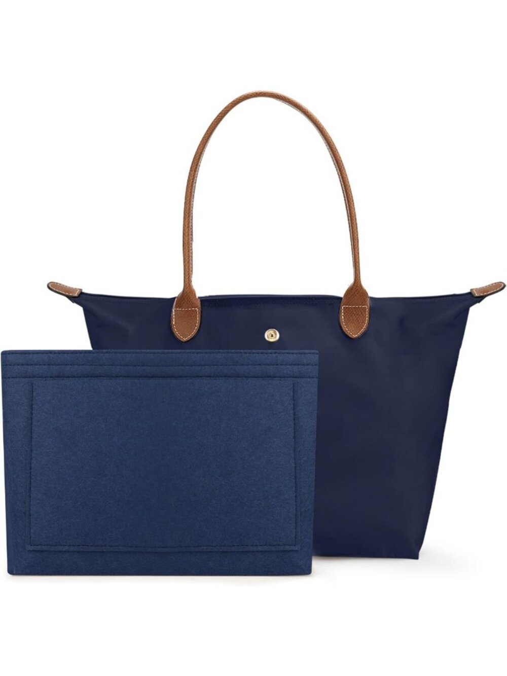 Stylish Tote Bag for Women with Purse Organizer Insert - Perfect for Everyday